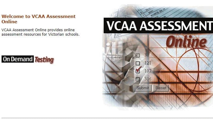 VCAA On Demand Tests: English / Mathematics