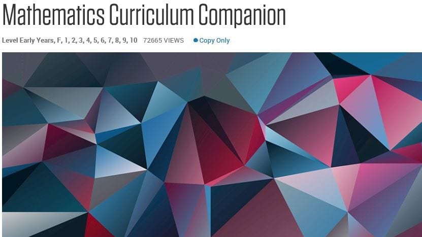 Image of the Mathematics Curriculum Companion